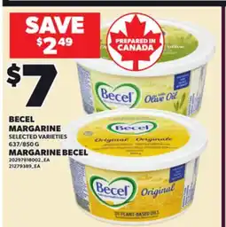 Independent City Market BECEL MARGARINE, 637/850 G offer