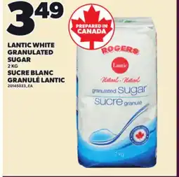 Independent City Market LANTIC WHITE GRANULATED SUGAR, 2 KG offer