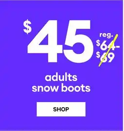 Joe Fresh adults snow boots offer
