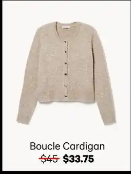 Joe Fresh Boucle Cardigan offer