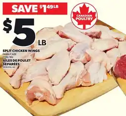 Independent City Market SPLIT CHICKEN WINGS offer