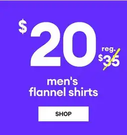Joe Fresh Men's Flannel Shirts offer
