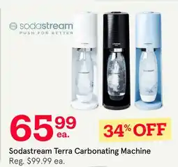 Kitchen Stuff Plus Sodastream Terra Carbonating Machine offer