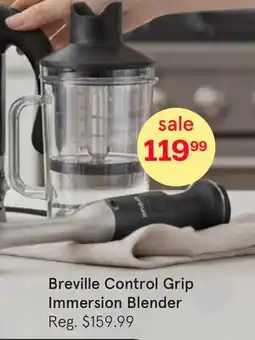 Kitchen Stuff Plus Breville Control Grip Immersion Blender offer