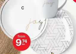 Kitchen Stuff Plus 4 Pc. Decal Side Plate Set offer