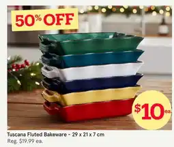 Kitchen Stuff Plus Tuscana Fluted Bakeware - 29 x 21 x 7 cm offer