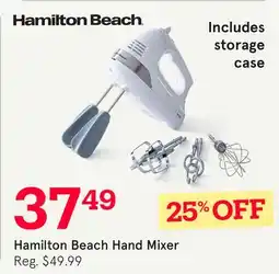 Kitchen Stuff Plus Hamilton Beach Hand Mixer offer