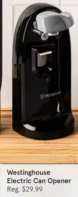 Kitchen Stuff Plus Westinghouse Electric Can Opener offer