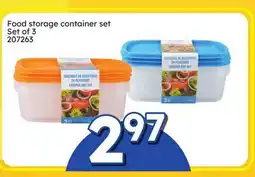 Rossy Food storage container set offer