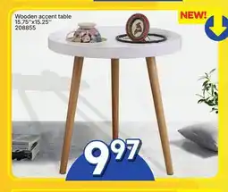 Rossy Wooden accent table offer