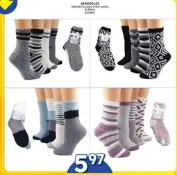 Rossy AEROSOLES Women's cozy crew socks offer