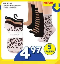 Rossy VIA ROSA Cotton dress socks offer