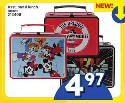 Rossy Asst. metal lunch boxes offer
