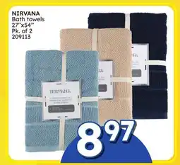 Rossy NIRVANA Bath towels offer