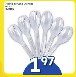 Rossy Plastic serving utensils offer