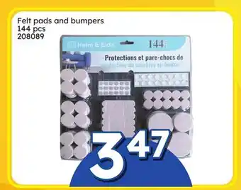 Rossy Felt pads and bumpers offer