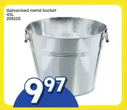 Rossy Galvanised metal bucket offer