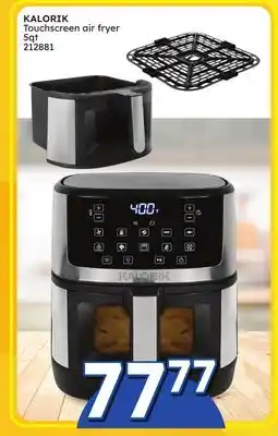 Rossy KALORIK Touchscreen air fryer offer