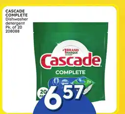 Rossy CASCADE COMPLETE Dishwasher detergent offer