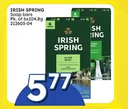 Rossy IRISH SPRING Soap bars offer