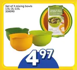 Rossy Set mixing bowls offer