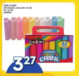 Rossy CRA-Z-ART Washable sidewalk chalk offer