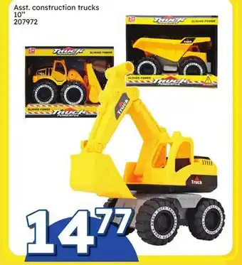 Rossy Asst. construction trucks offer