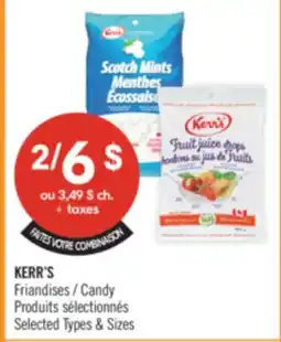 Pharmaprix KERR'S Candy offer