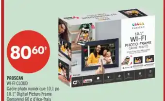Pharmaprix PROSCAN WI-FI CLOUD 10.1 Digital Picture Frame offer