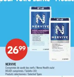 Pharmaprix NERVIVE Nerve Health Tablets offer