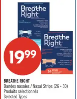 Pharmaprix BREATHE RIGHT Nasal Strips offer