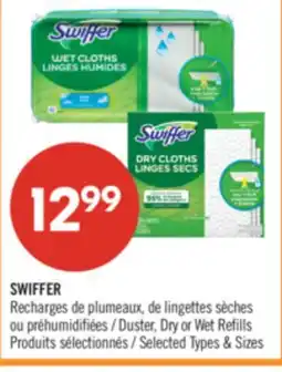Pharmaprix SWIFFER Duster, Dry or Wet Refills offer