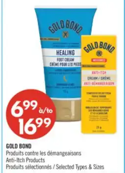 Pharmaprix GOLD BOND Anti-Itch Products offer