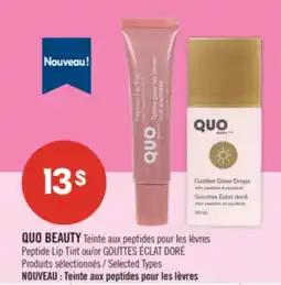 Pharmaprix QUO BEAUTY or GOUTTES ÉCLAT DORÉ offer