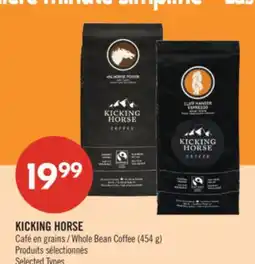 Pharmaprix KICKING HORSE Whole Bean Coffee (454 g) offer