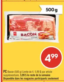 Pharmaprix PC Bacon offer