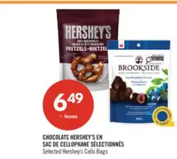 Pharmaprix CHOCOLATS HERSHEY'S Selected Hershey's Cello Bags offer