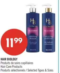 Pharmaprix HAIR BIOLOGY Hair Care Products offer