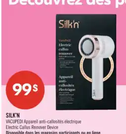 Pharmaprix SILK'N Electric Callus Remover Device offer