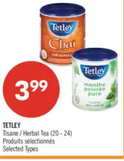 Pharmaprix TETLEY Herbal Tea offer