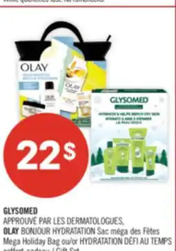 Pharmaprix GLYSOMED, OLAY Mega Holiday Bag or HYDRATATION Gift Set offer