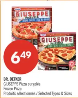 Pharmaprix DR. OETKER GIUSEPPE Frozen Pizza offer
