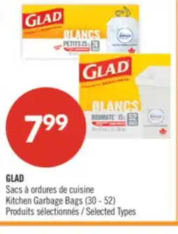 Pharmaprix GLAD Kitchen Garbage Bags offer