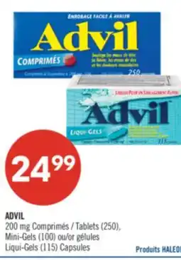 Pharmaprix ADVIL offer