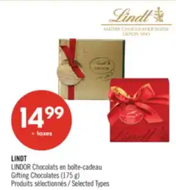 Pharmaprix LINDT LINDOR Gifting Chocolates offer