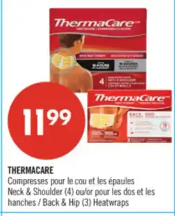 Pharmaprix THERMACARE Neck & Shoulder (4) or Back & Hip (3) Heatwraps offer