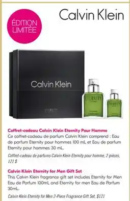 Pharmaprix Calvin Klein Eternity for Men Gift Set offer