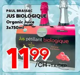 Marche Salaberry PAUL BRASSAC JUS BIOLOGIQUE offer