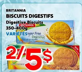 Marche Salaberry BRITANNIA BISCUITS DIGESTIFS offer