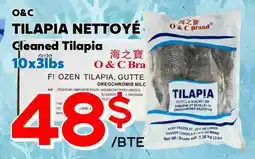 Marche Salaberry O&C TILAPIA NETTOYÉ offer